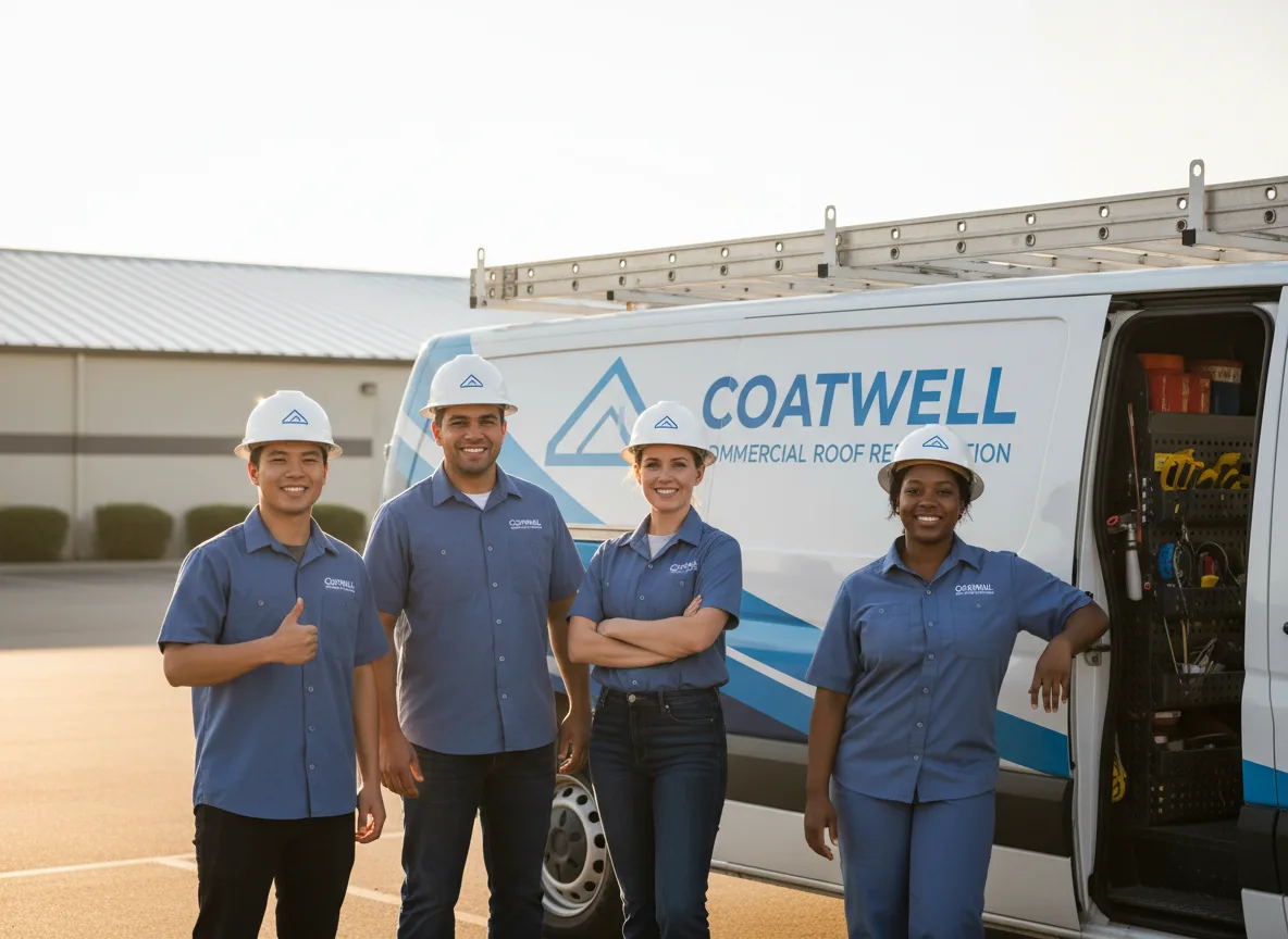 Commercial roof coating company in Madera, PA